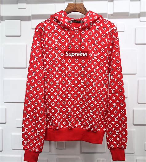 louis vuitton x supreme hoodie grailed|louis vuitton x supreme tracksuit.